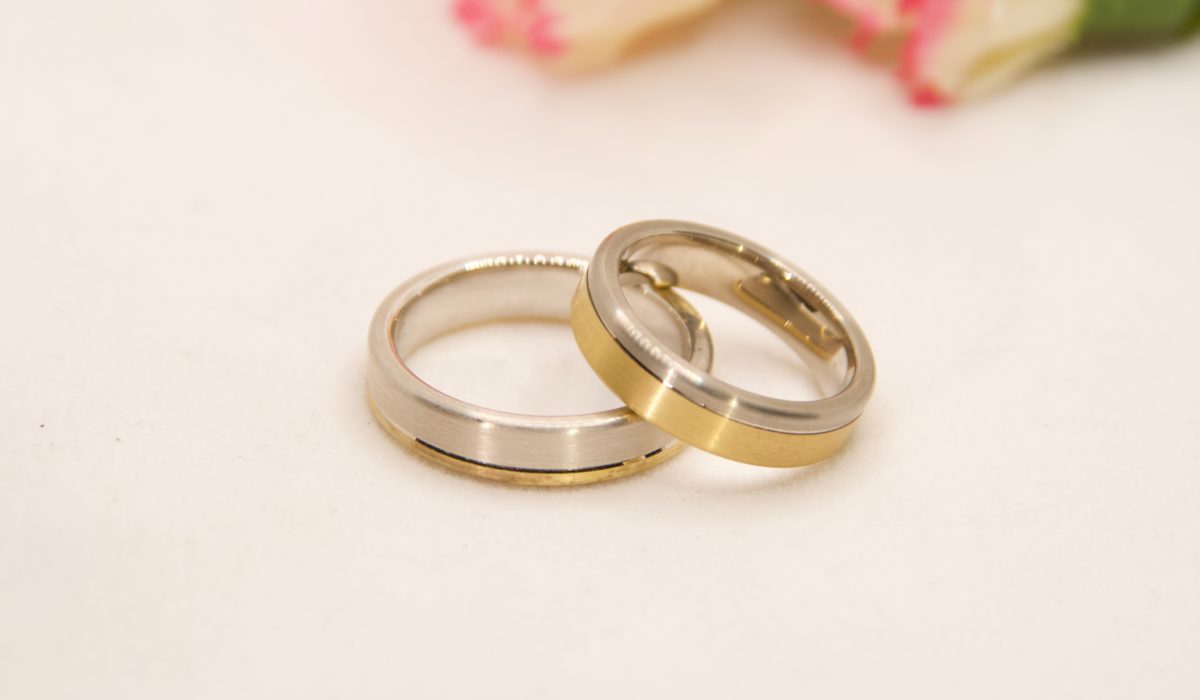 Eheringe seidenmatt